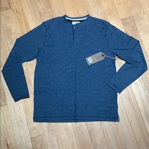 Hudson & Barrow NYC Henley long sleeve shirt